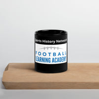 Football Learning Academy (Black Coffee Mug)