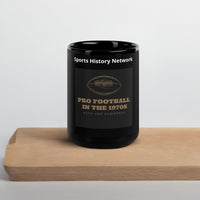 Pro Football in the 1970s V1 (Black Coffee Mug)