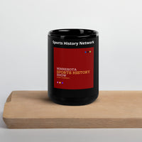 Minnesota Sports History (Black Coffee Mug)